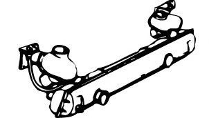 WALKER 04585 Front Silencer